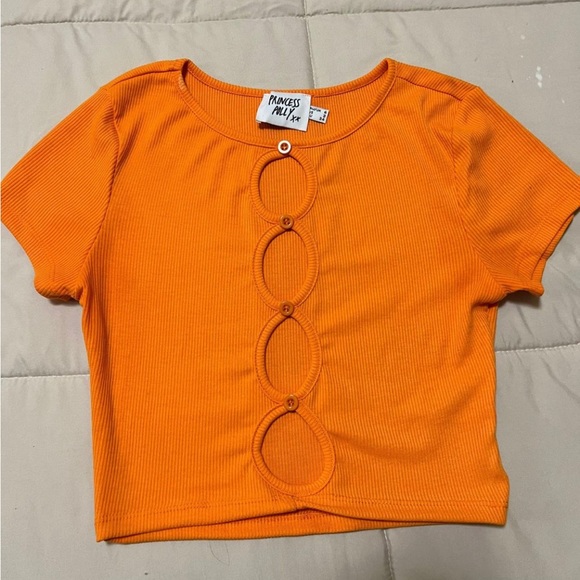 Princess Polly Orange Top - Picture 1 of 3